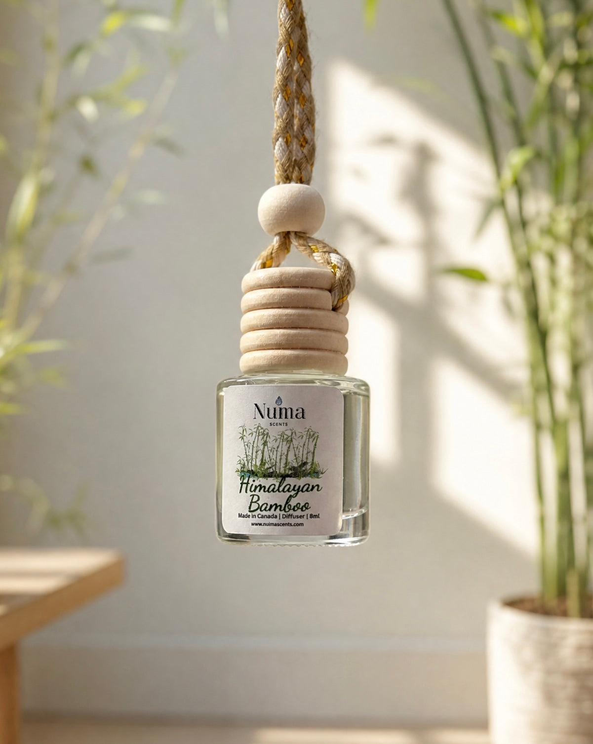 Himalayan Bamboo Hanging Car Diffuser