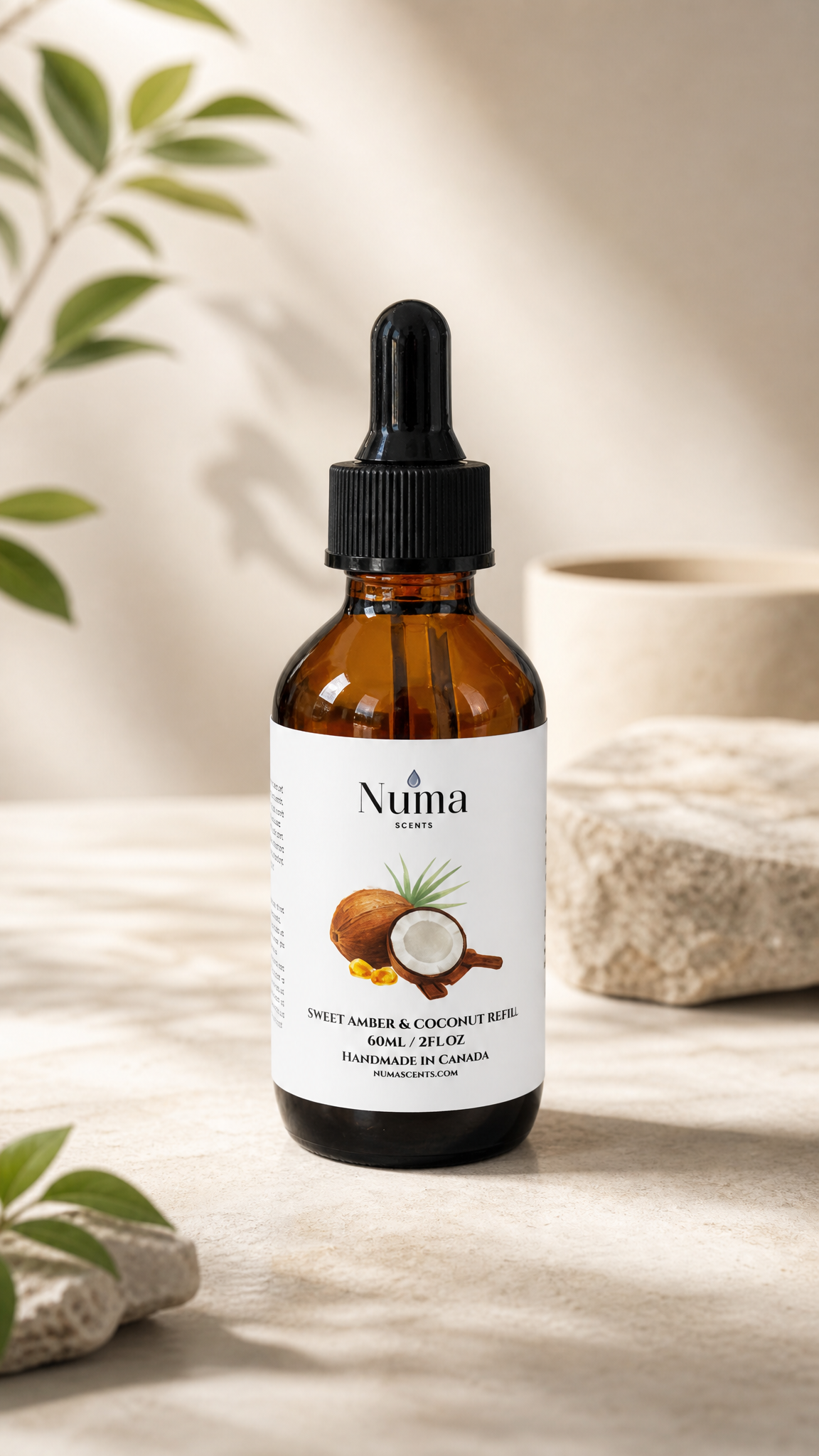 Sweet Amber & Coconut Refill