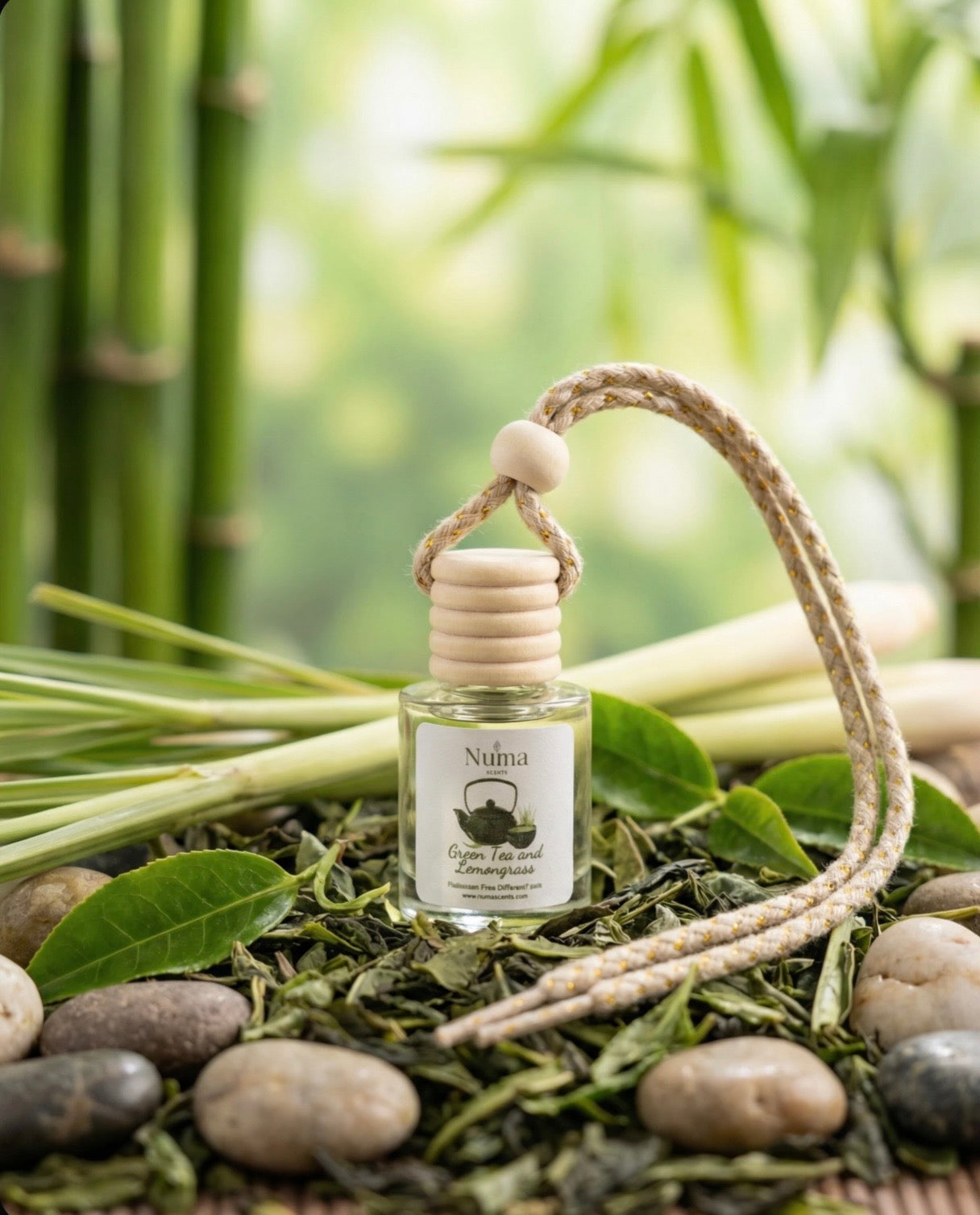 greentea lemongrass car diffuser