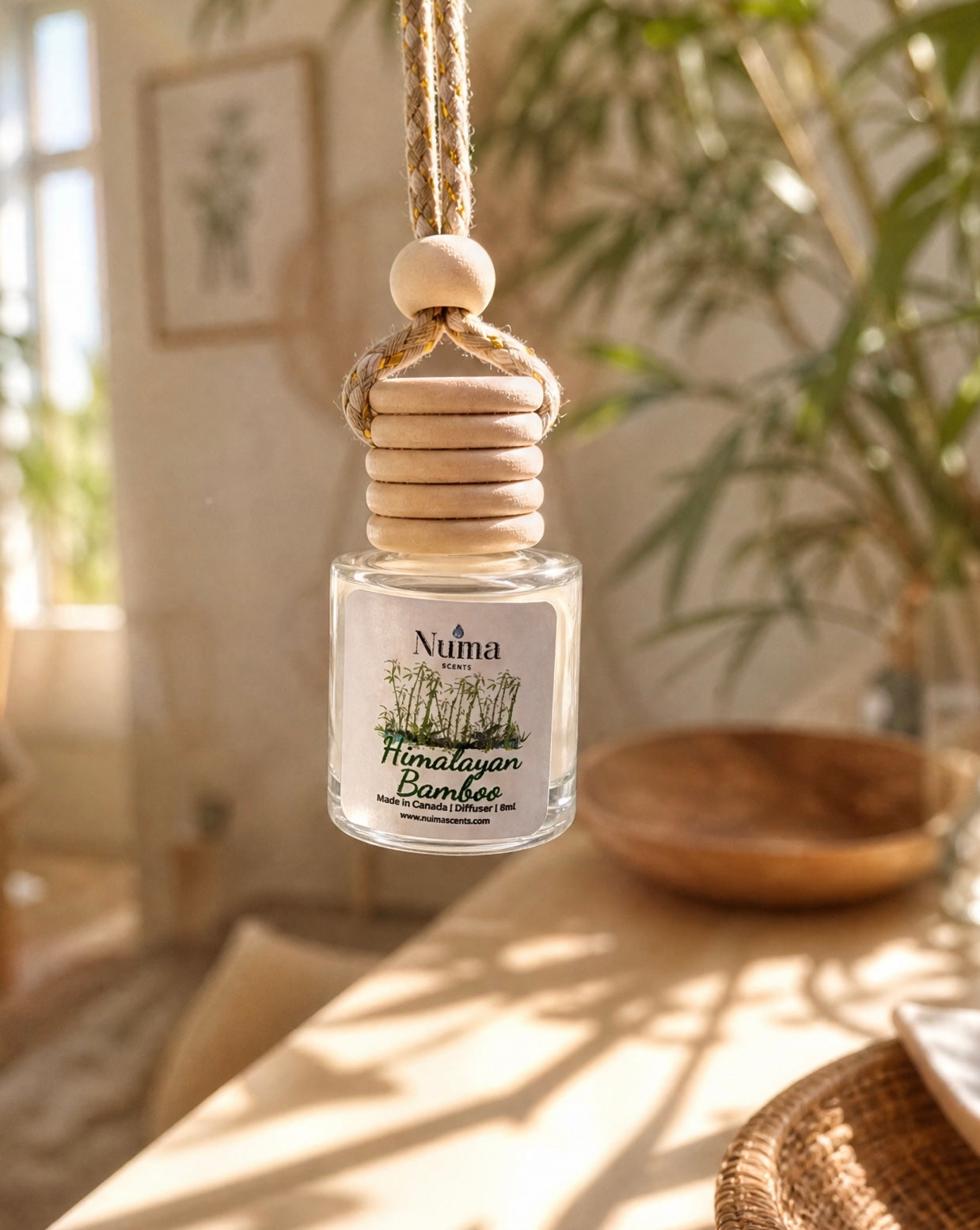 Himalayan Bamboo Hanging Car Diffuser