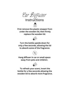 NumaScent Hanging Diffuser Air Freshener - White Tea - Car, Closet, Room Numa Scents