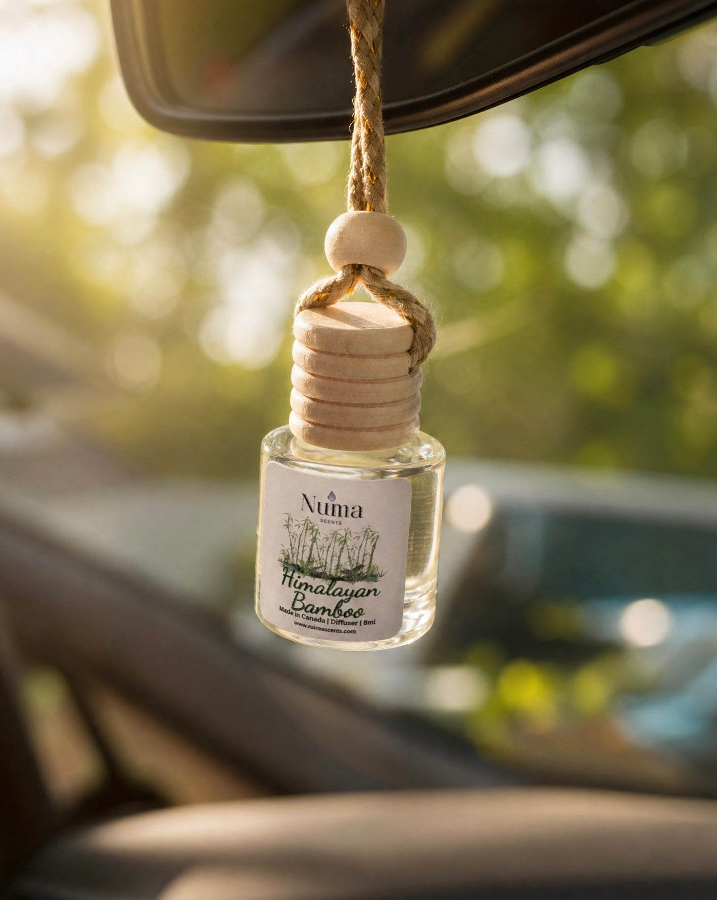 bamboo scent car diffuser