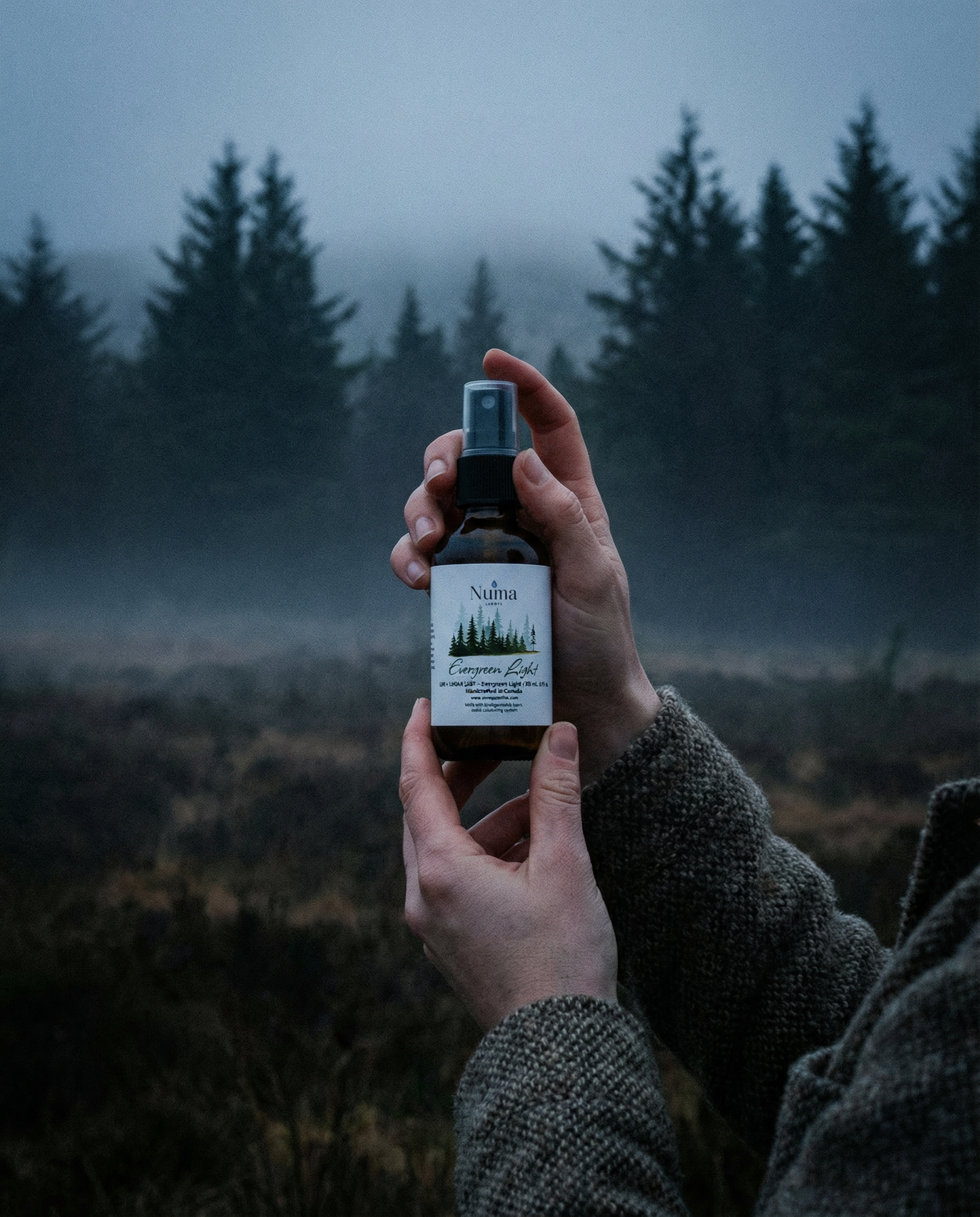 Evergreen Light Air + Linen Mist