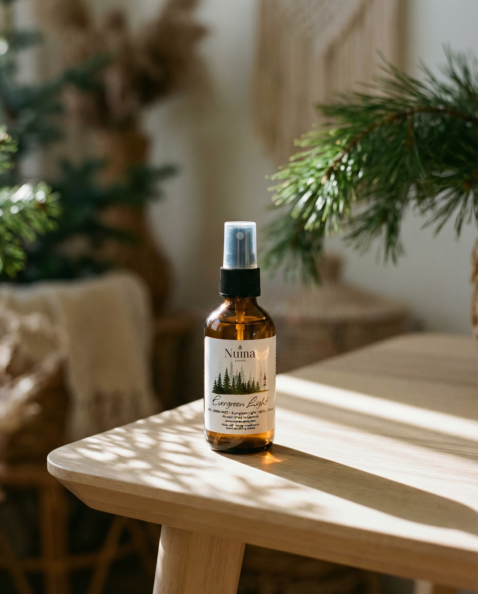 Evergreen Light Air + Linen Mist