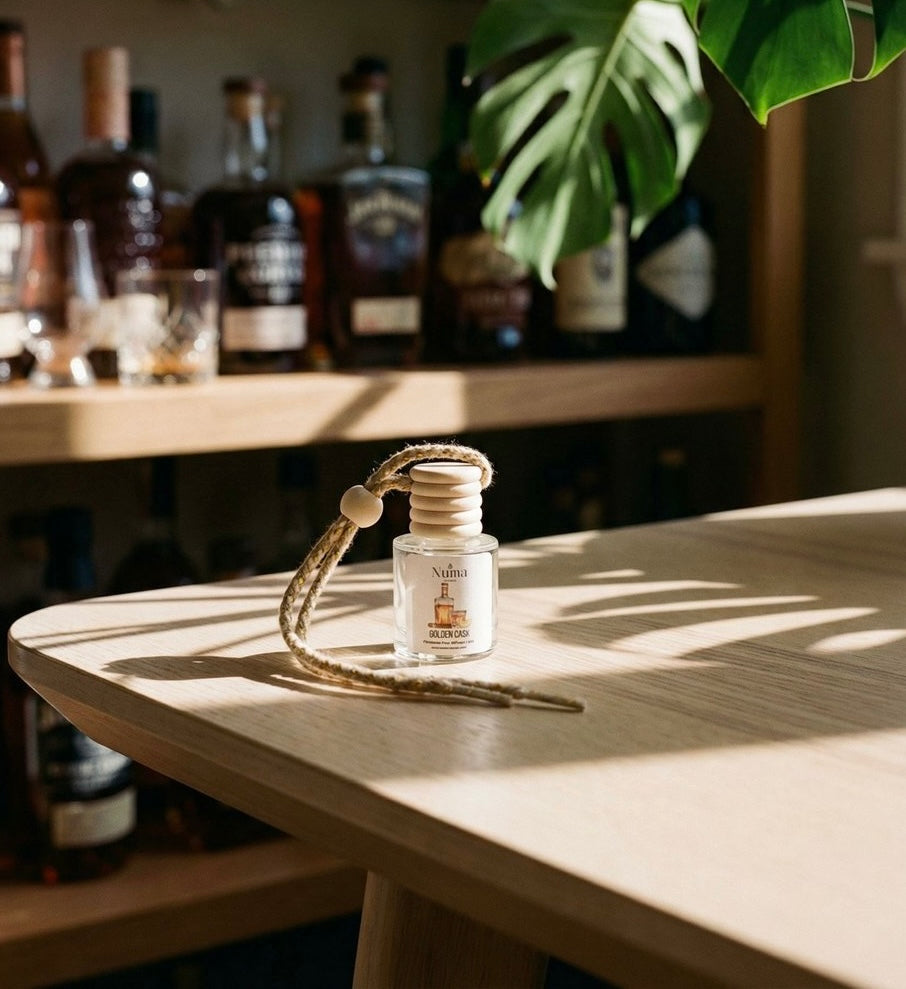 Golden Cask Hanging Car Diffuser