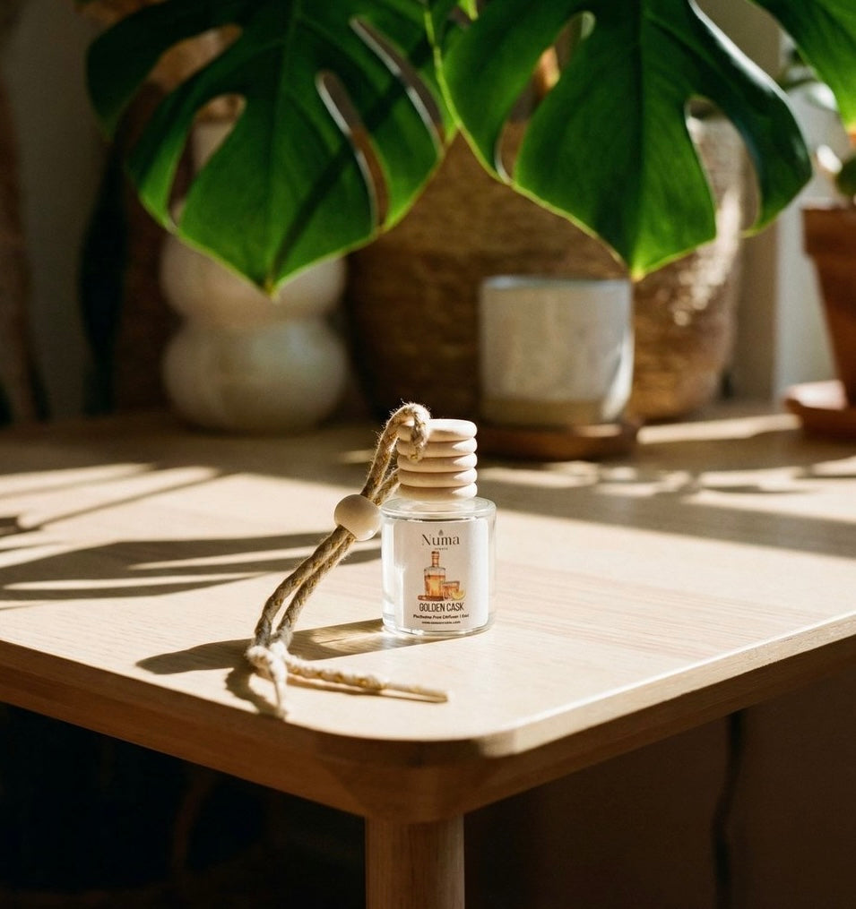 Golden Cask Hanging Car Diffuser