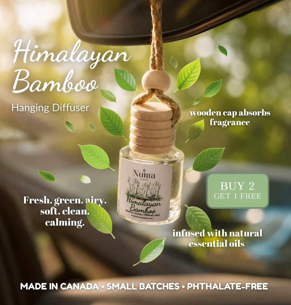 bamboo scented car diffuser 