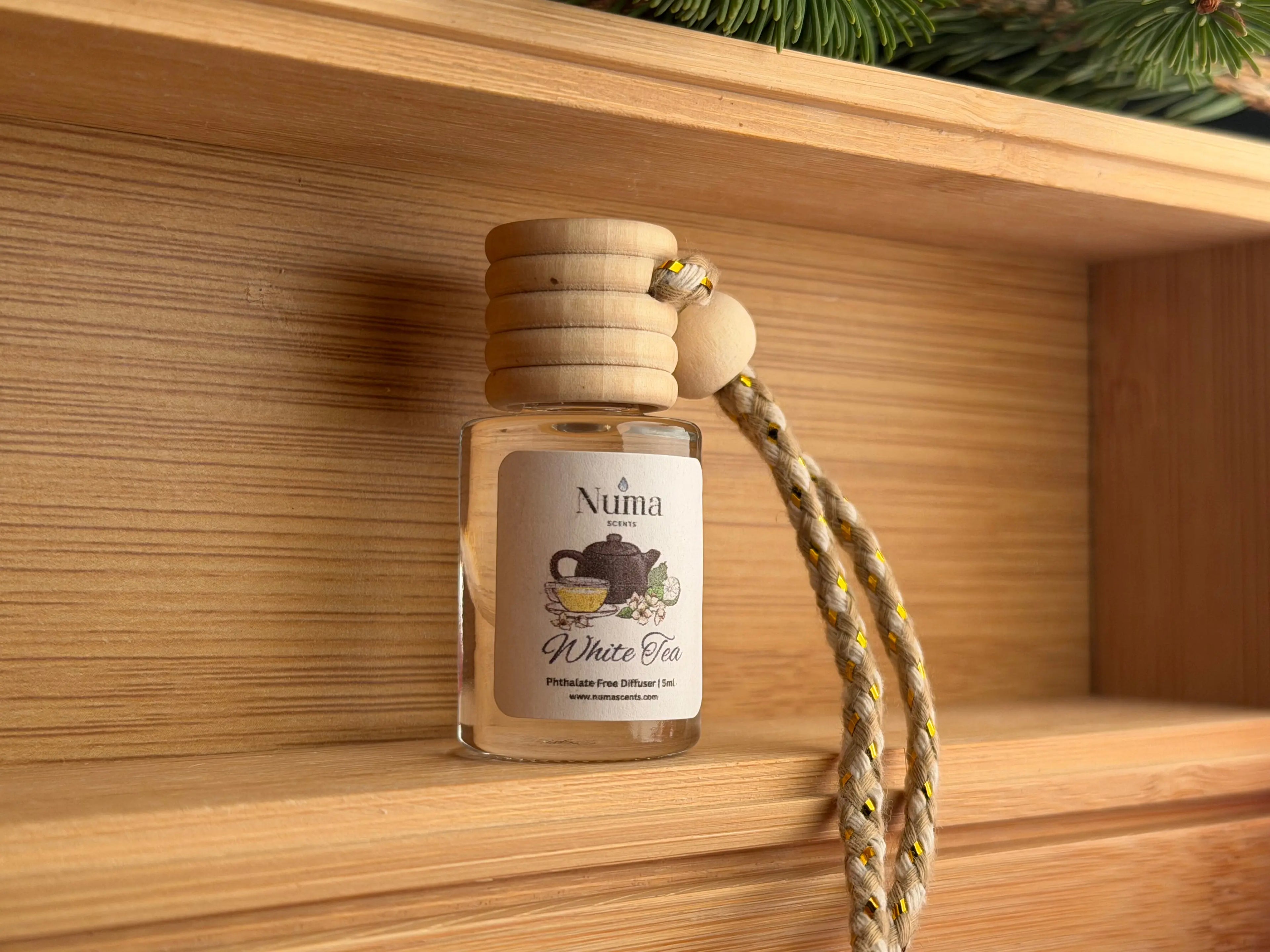 NumaScent Hanging Diffuser - White Tea Numa Scents