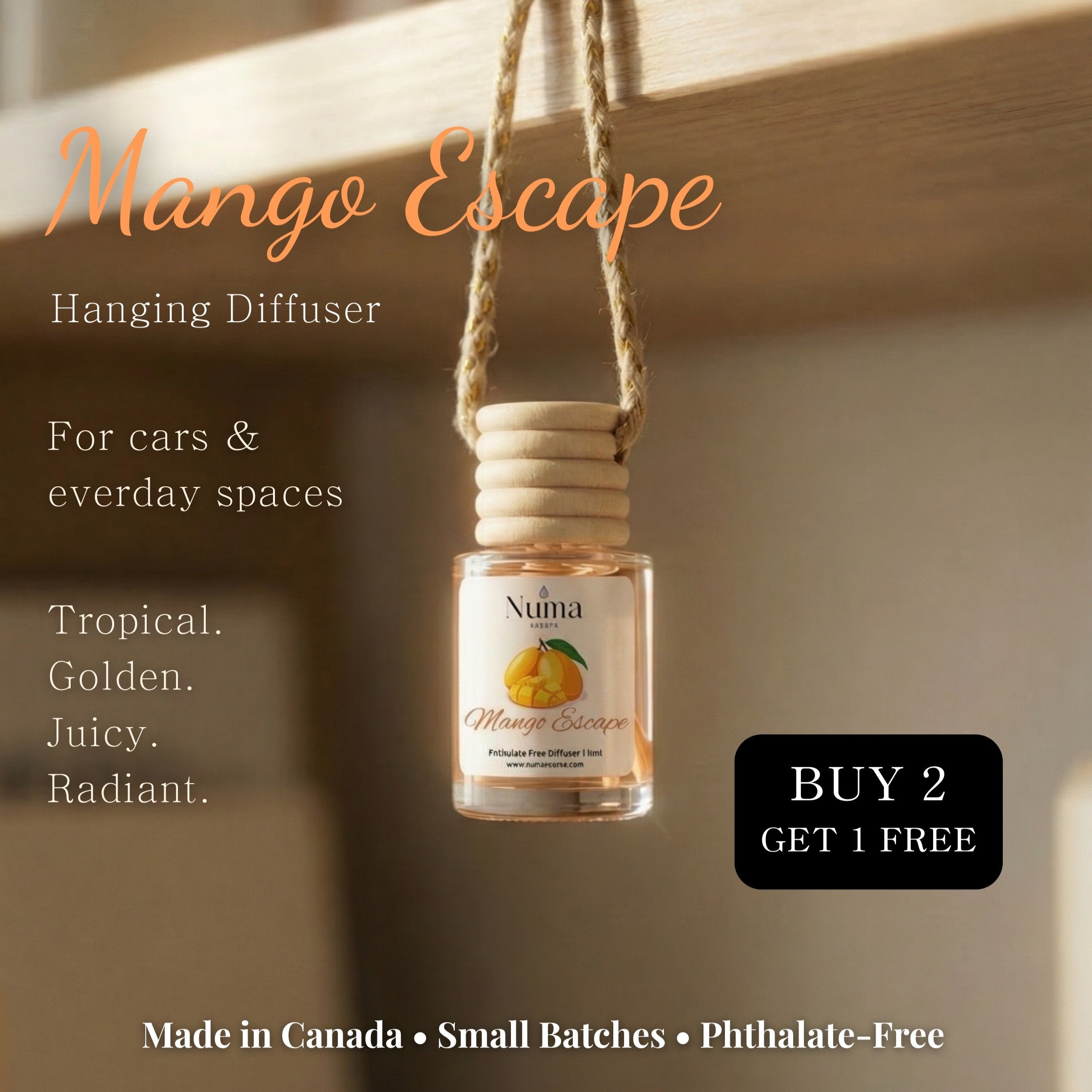 Mango Escape Hanging Car Diffuser
