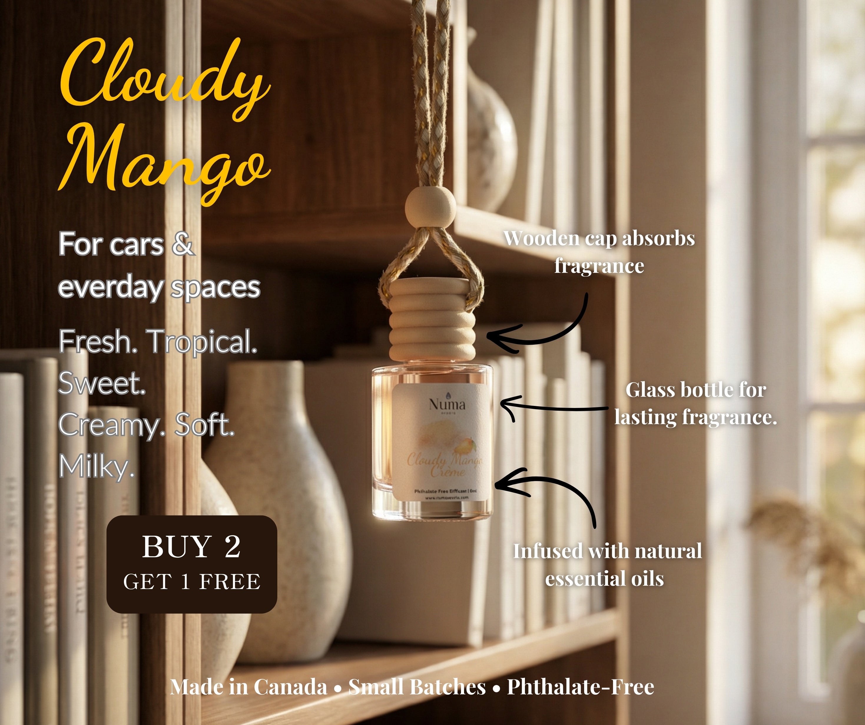 Mango car diffuser buy 2 get 1 free discount