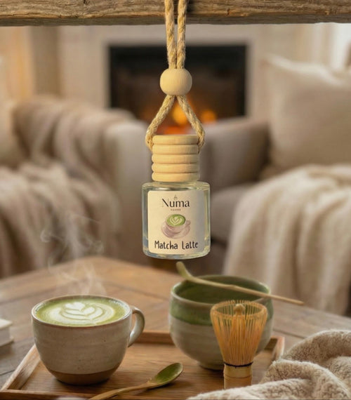 Dreamy Matcha Oat Latte NumaScent Hanging Car Diffuser Numa Scents