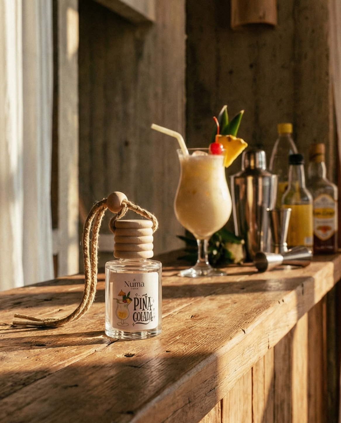 Piña Colada Hanging Car Diffuser